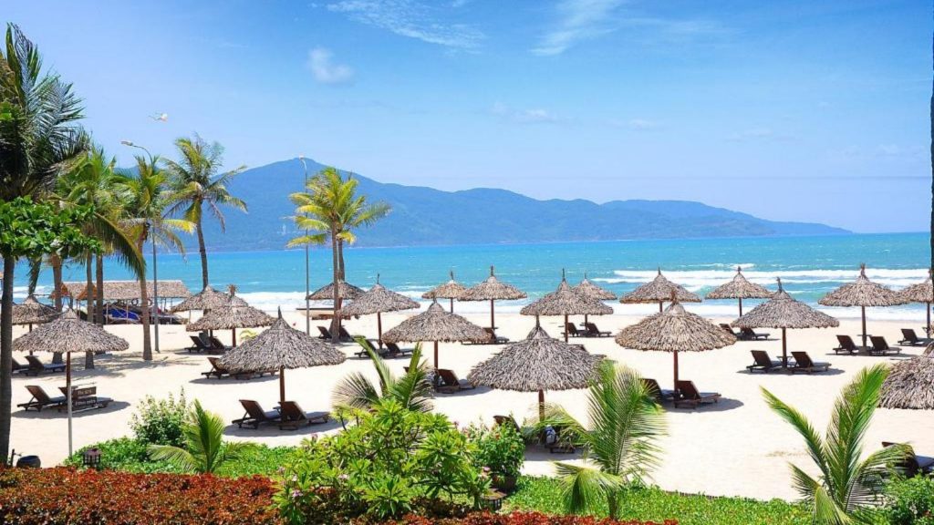 Luxury beachfront resort in Da Nang Vietnam